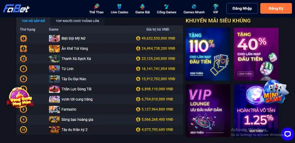 Game bắn cá C54 với đồ họa đẹp mắt